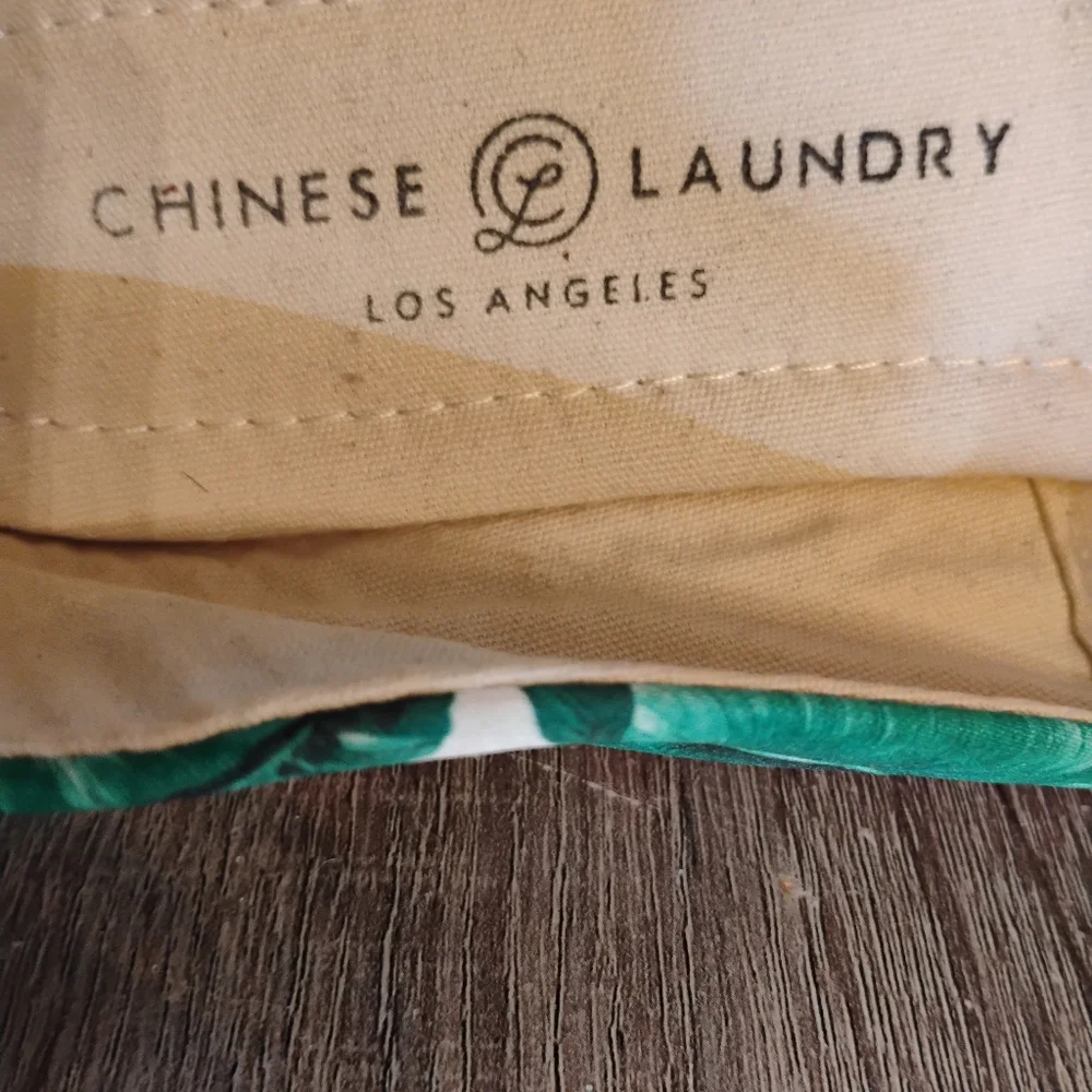 Chinese laundry Los Angeles Tropical Print/Embellish Espadrilles - Picture 6 of 11